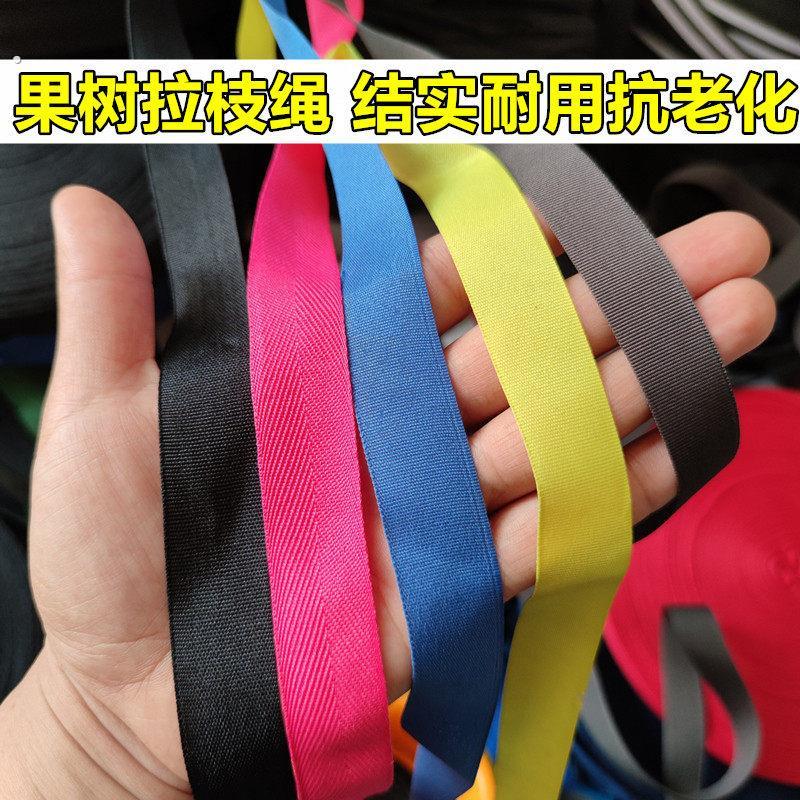果树拉枝绳子压布条固定捆绑带专用布绳扁带尼龙绳尼龙带高强度的