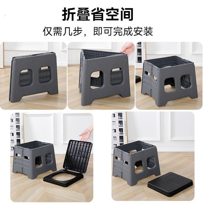 折叠马桶户外露营加厚加大移动汽车用品自驾应急可携式车载坐便器