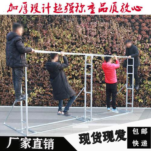 2020新款婚庆道具伸缩杆背景架舞台户外婚礼布置广告喷绘简易桁架