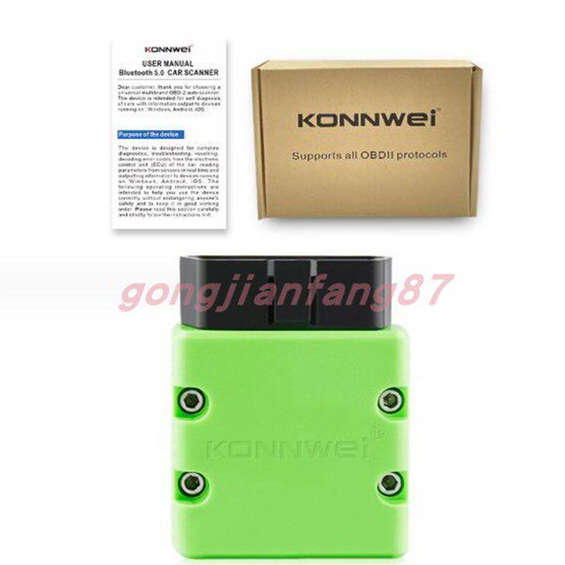 KW902蓝牙5.0 ELM327 OBD2支持IOS/安卓双模汽车故障检测诊断仪