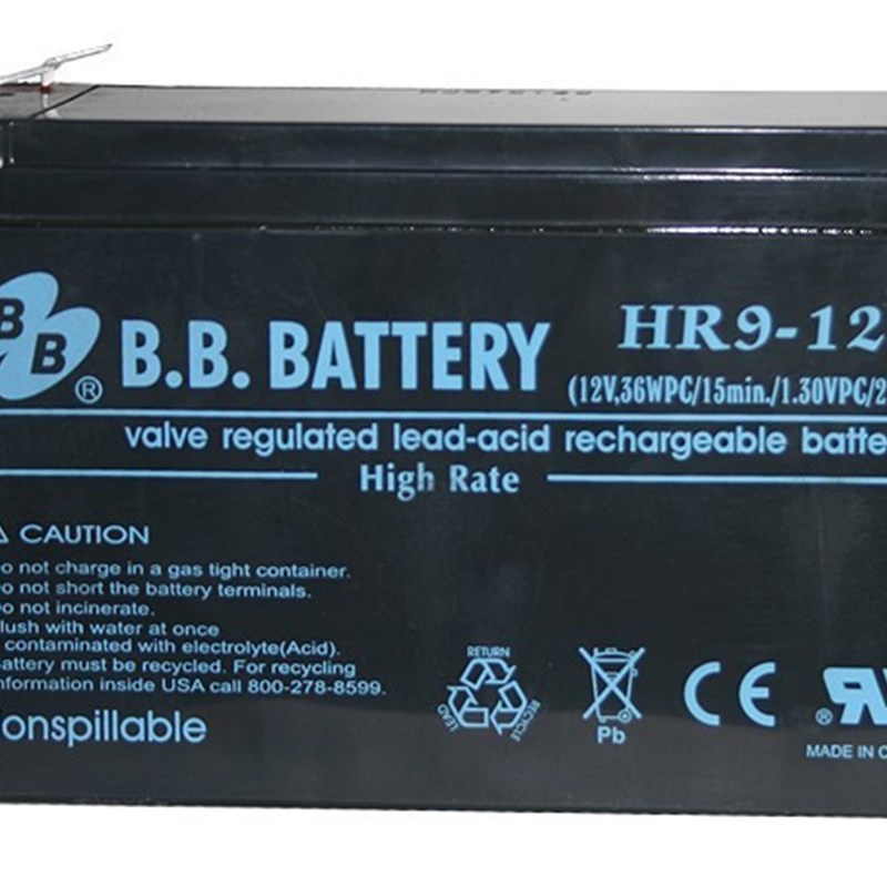 现货原装BB HR9-12 12V9AH直流屏电柜/UPS电源/船舶/门禁用蓄电池