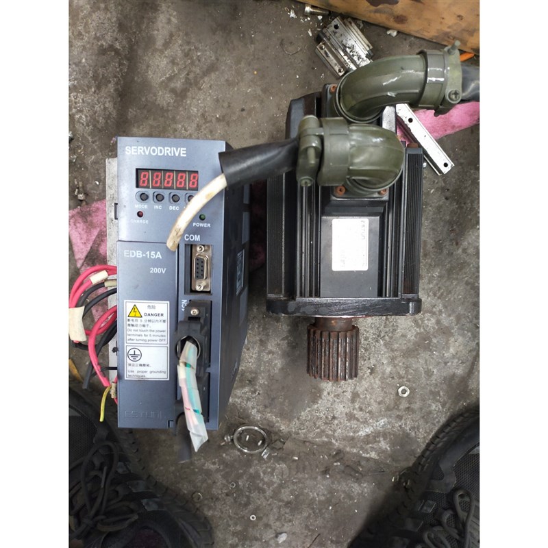 埃斯顿1.5KW套装 伺服驱动器EDB-15APA  电机