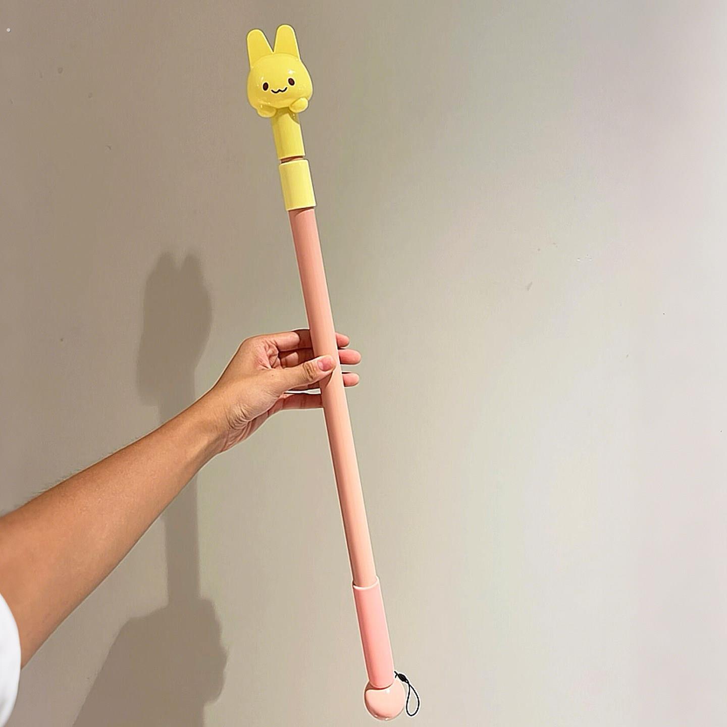 小兔子衣叉可伸缩撑衣杆挂衣杆居家宿舍阳台高颜值挑衣取衣晒衣架