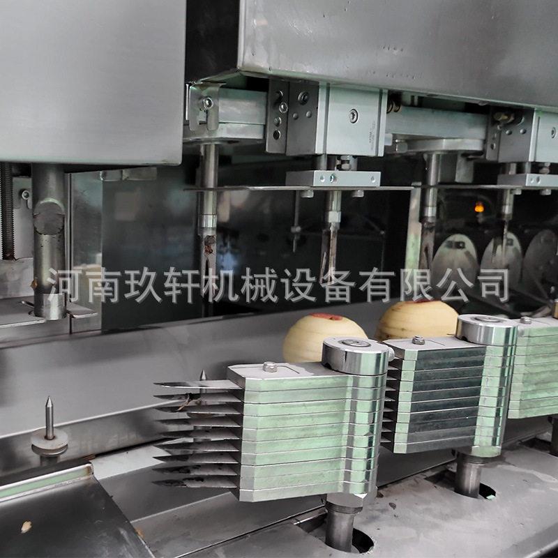 商用苹果削皮去核机雪梨加工去皮分瓣一体机