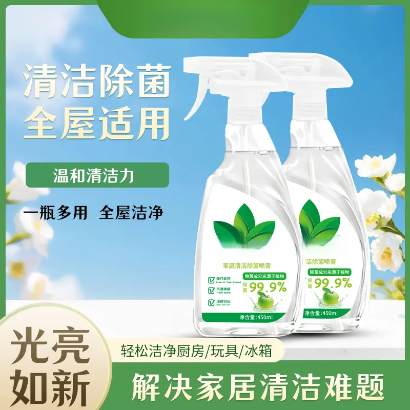 家庭清洁除菌喷雾厨房冰箱烤箱厨电清洗剂消毒杀菌专用清洗飞洁士