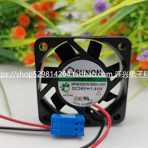 全新MF40102VX-Q00U-A9D/GAD KD/KDE2404PFVX/PFB3 24V变频器风扇