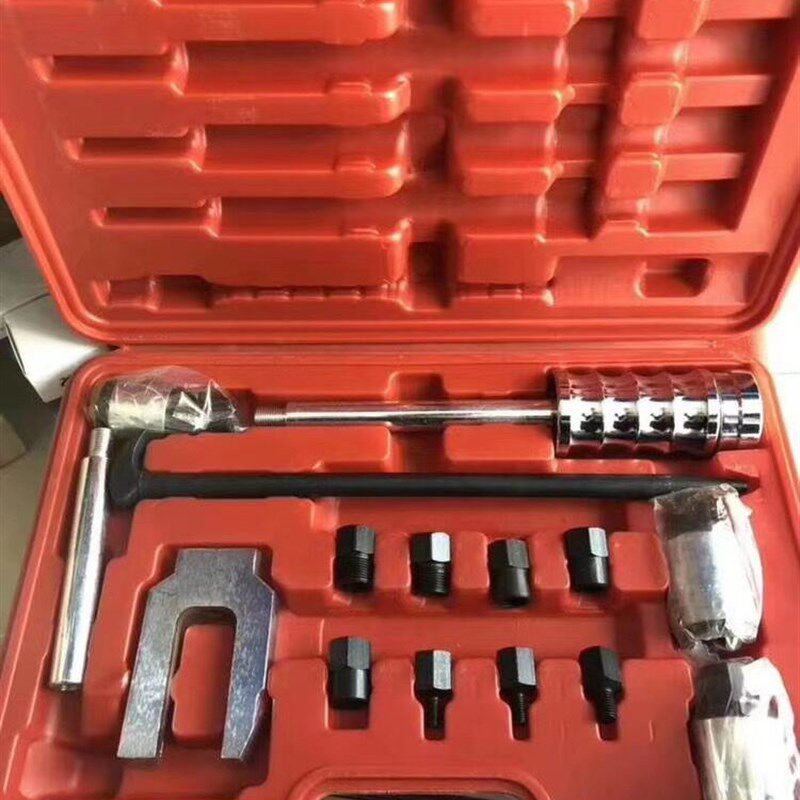 全车系喷油器车拆拆卸工具套装滑锤拉马拔油嘴工具提滑式拉锤拉马