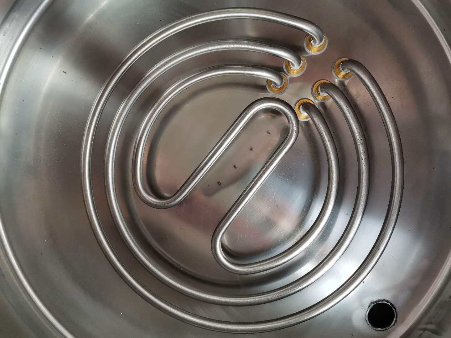 正腾九鼎王居正煮面桶蒸气炉电加汤锅不锈钢发热管配件圆形380V伏