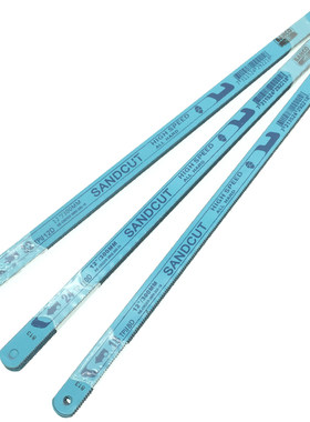 瑞典BAHCO鱼唛锯条 百固鱼麦钢锯片进口手用锯条蓝鱼钢锯条18 24T