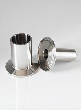 包邮加长快装接头50mm 焊接卡盘卫生级不锈钢304快开端头法兰盘