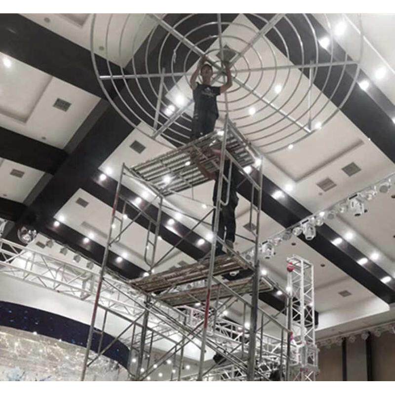 婚庆道具3米4米帘线吊顶架子吊环大型圆环线8圆形酒店顶花环帘圈
