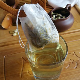 55x60cm煎药袋 无纺布中药隔渣袋 绑扣式过滤熬药袋