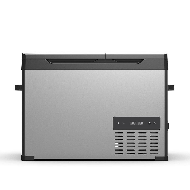 冰虎双门压缩机车载冰箱车家两用12V24V大货车专用冷冻冷藏分区