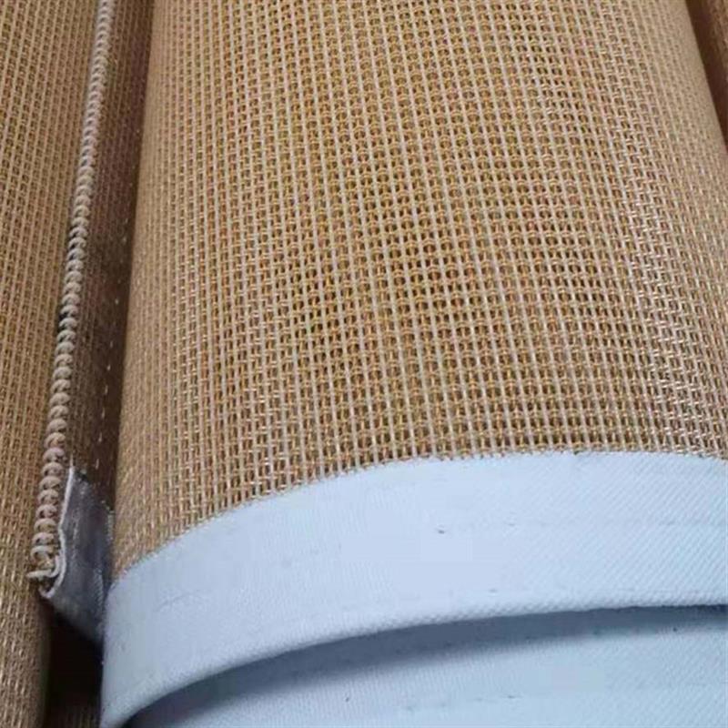 特氟龙耐高温网带铁富龙膜包机隧道炉收缩流水线UV丝印预缩水过油