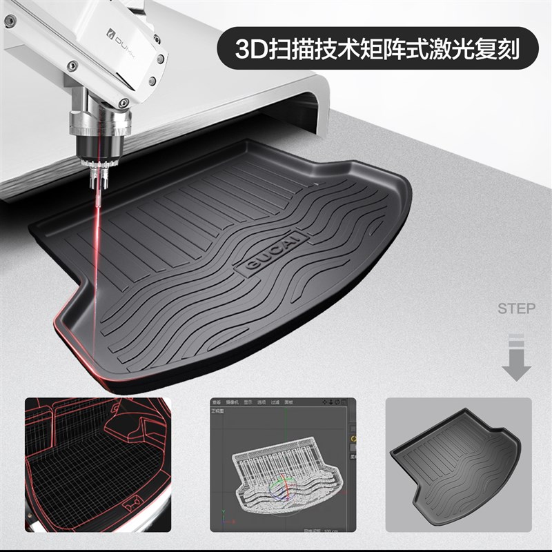 奥迪Q5L/Q5后备箱垫汽车装饰用品内饰改装配件2025款车载尾箱垫子