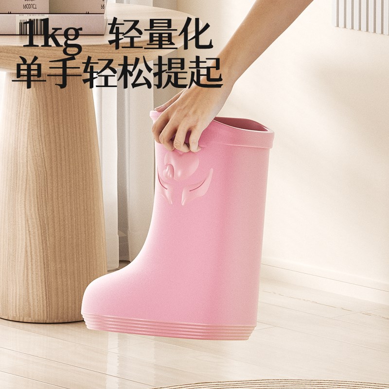 泡脚桶家用过小腿老人洗脚养生神器加厚保温过膝高深便携足浴桶靴
