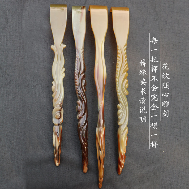 天然牛角不求人老头乐挠痒抓背按摩工具痒痒挠不伤皮肤长40~50CM