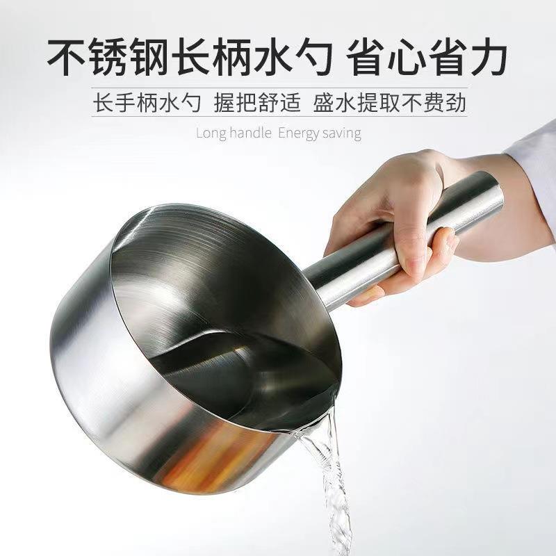 不锈钢凉拌菜专用盆拌凉皮凉面盆拌菜盆带把手拌盆水瓢拌卤菜商用图片