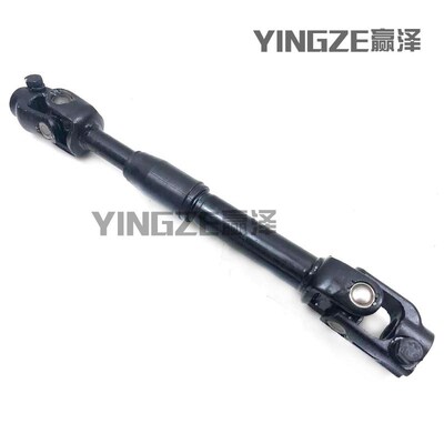 改装四轮车电动摩托卡丁车配件方向机伸缩万向节转向可伸缩42CM