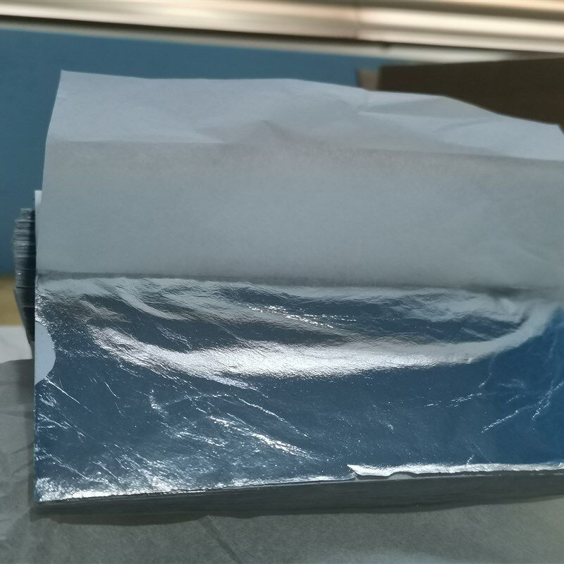 铝箔仿银箔吊顶装饰抓皱贴银铂纹理家具线条贴金玻璃镜子出口14cm