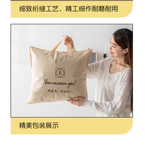 折叠加厚保暖兔绒抱枕被子两用办公室午睡沙发靠枕二合一汽车上冬