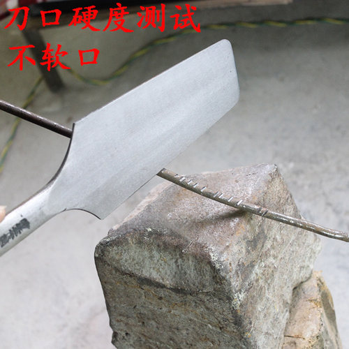 孟传国砖刀泥工泥刀新款砌墙的刀双面瓦刀建筑工具锰钢瓦工切砖刀