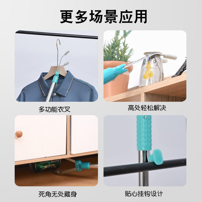垃圾夹子长杆捡垃圾专用夹子取物环卫工人夹子拾物器长柄款不弯腰图片