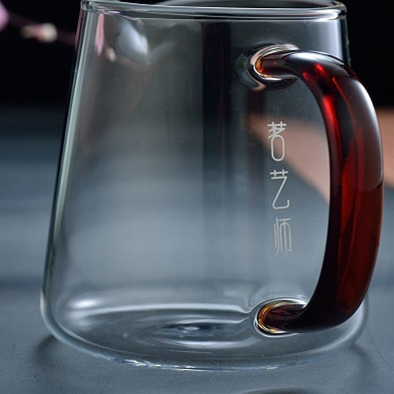 茗艺师玻璃公道杯加厚耐热工夫茶具配件过滤茶海分茶器带茶漏套装