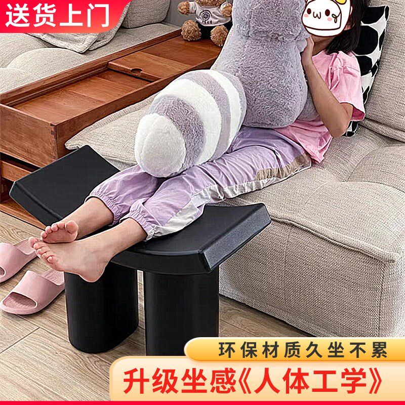 网红换鞋凳家用门口马鞍凳客厅梳妆凳浴室凳创意儿童坐凳矮凳座椅