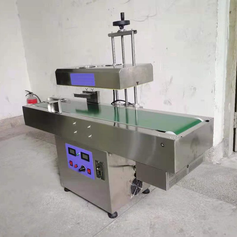 慧博全自动电磁感应铝箔封口机塑料瓶盖铝箔垫片连续式封口机商用