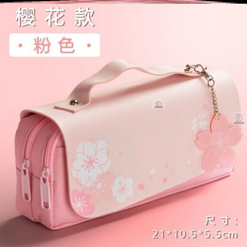 笔袋大容量创意新款小学生可爱三四年级日式多层女孩文具盒简单简