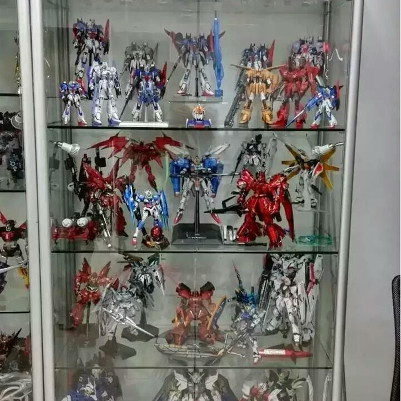 精品玩具公仔动漫模型展示柜/精品饰品展柜/展销会货架/玻璃货架