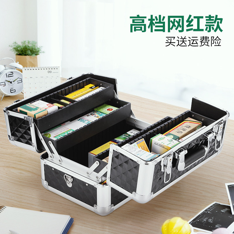 医美出诊纹绣微整工具箱采耳化妆美容师专用收纳盒外出手提拉杆箱