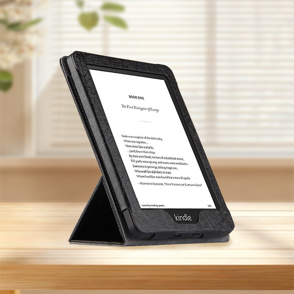 适用kindle第七代支架保护套kindle499磁吸休眠壳WP63GW翻盖皮套图片