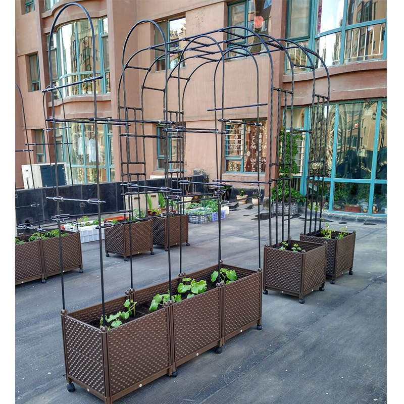 种植箱阳台西红柿黄瓜爬长方形塑料塑料盆花盆槽种菜辣椒菜家庭藤