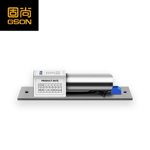 GSON固尚无框玻璃门电插锁 支援有框智能门禁系统 北京制电锁