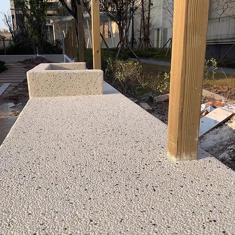 水洗石墙面涂料室内外墙面装修艺术漆景观地面水刷石磨石成品材料