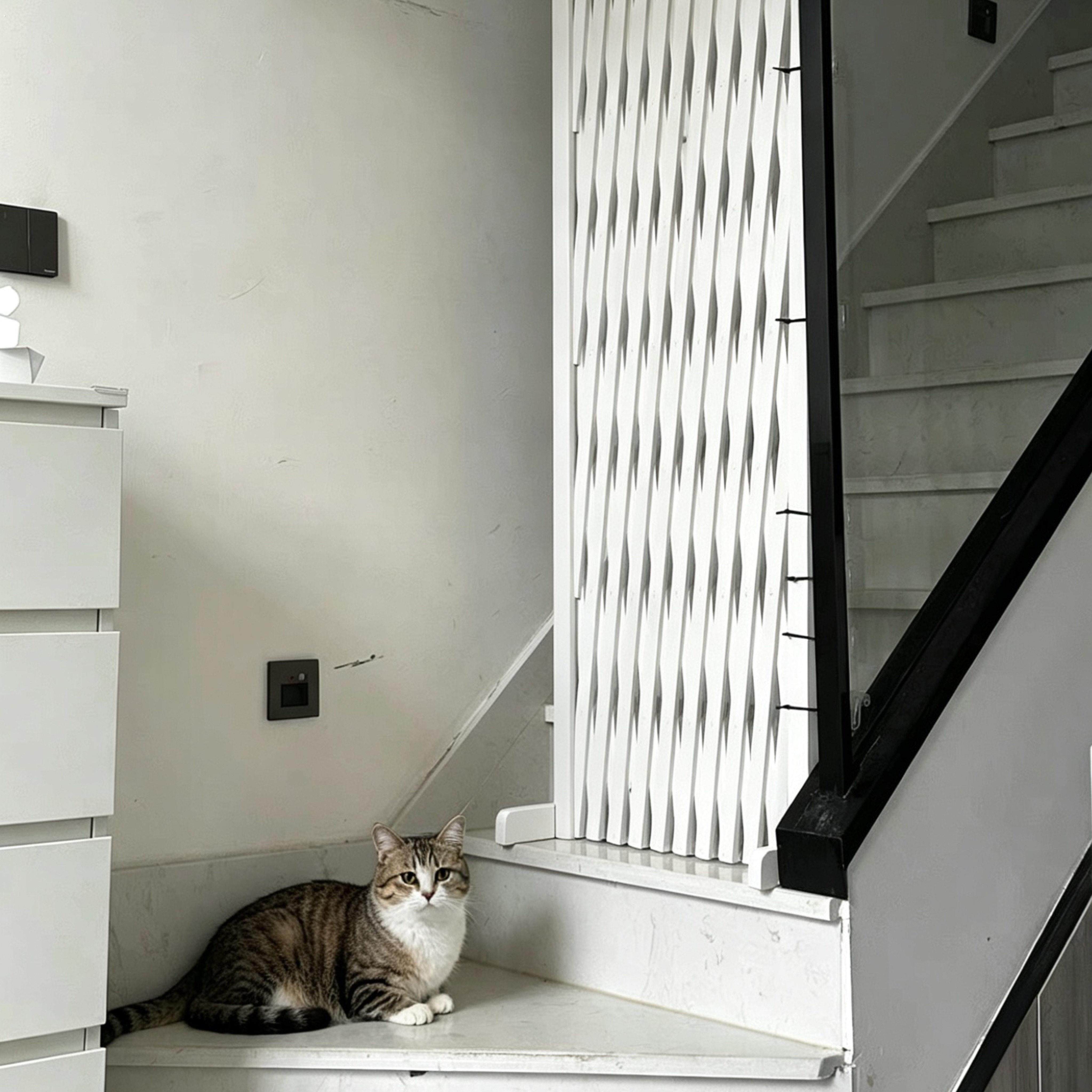 宠物围栏狗笼隔断拦狗栅栏阳台隔离门可伸缩栅栏门挡狗挡猫兔护栏