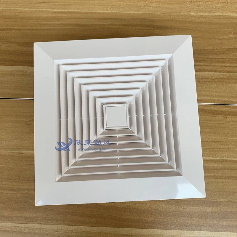 方形新风口排风口空调出风口天方地圆管道风机抽风口天花板排气口