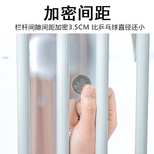 宠物围栏防猫门栏猫咪栅栏隔离室内防跳神器笼子免打孔过扫地机器