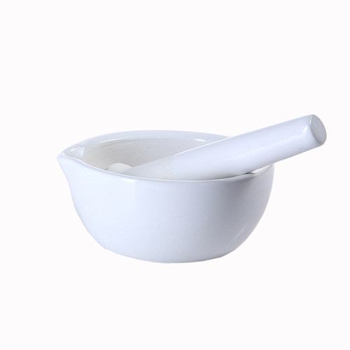 陶瓷研钵磨药器捣药器倒药研药碗药杵子药片研磨棒乳钵实验室家用