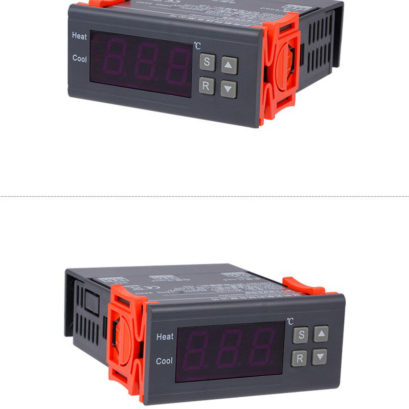 MH1210a通用型电子数显温控器开关可调制冷热全自动12V24V220V110