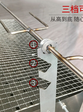 不锈钢烧烤羊腿叉子加长烧烤针烤兔签子鸡翅羊排烤串铁钎子商用