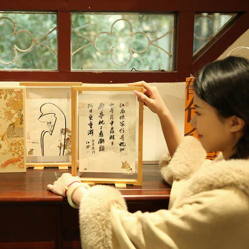 西泠印社新中式茶礼文房套装百祥有兔爰爰送客户高端礼品伴手礼