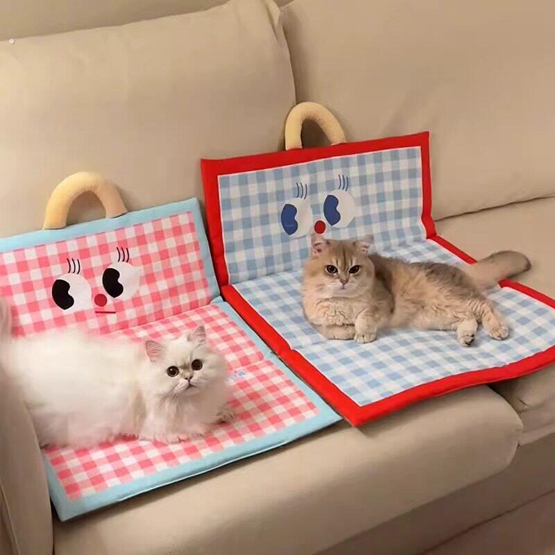 宠物冰垫猫咪冰垫夏天睡觉垫子夏季狗狗凉席降温狗窝防水猫窝凉垫