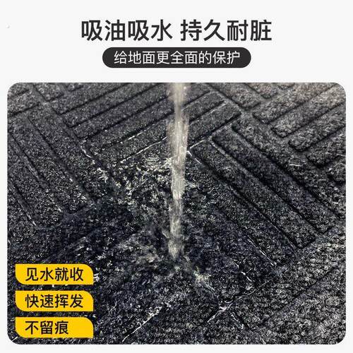 入户门地垫高级感进门耐脏防滑家用豪宅大门口地毯可裁剪门外脚垫