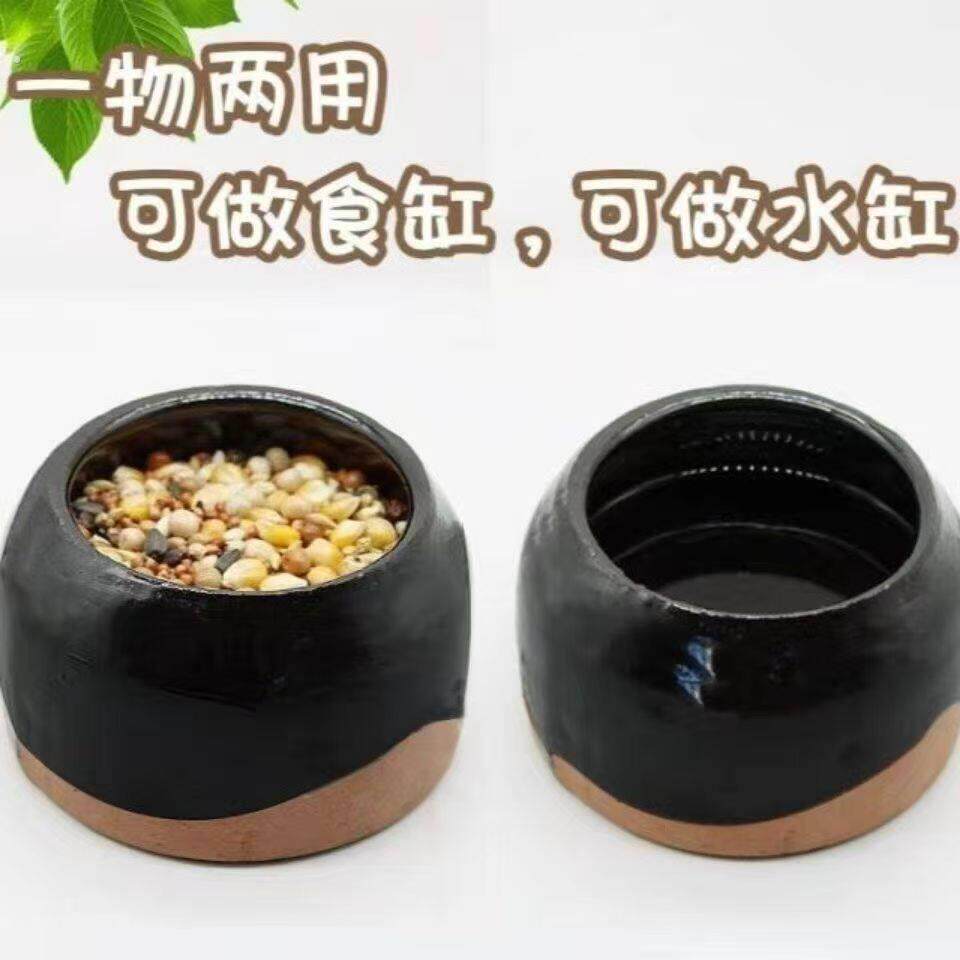 鸽子陶瓷食罐加厚鸟食盒碗喂食盒水槽陶瓷鸟罐鸽子用用具信鸽鸽具