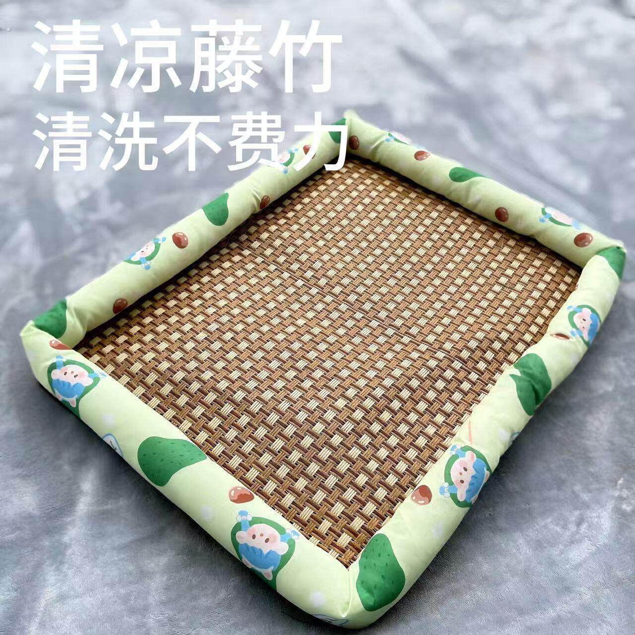 宠物冰感凉席加厚放水贱可防潮狗狗凉席垫咬不烂狗席子网红便宜