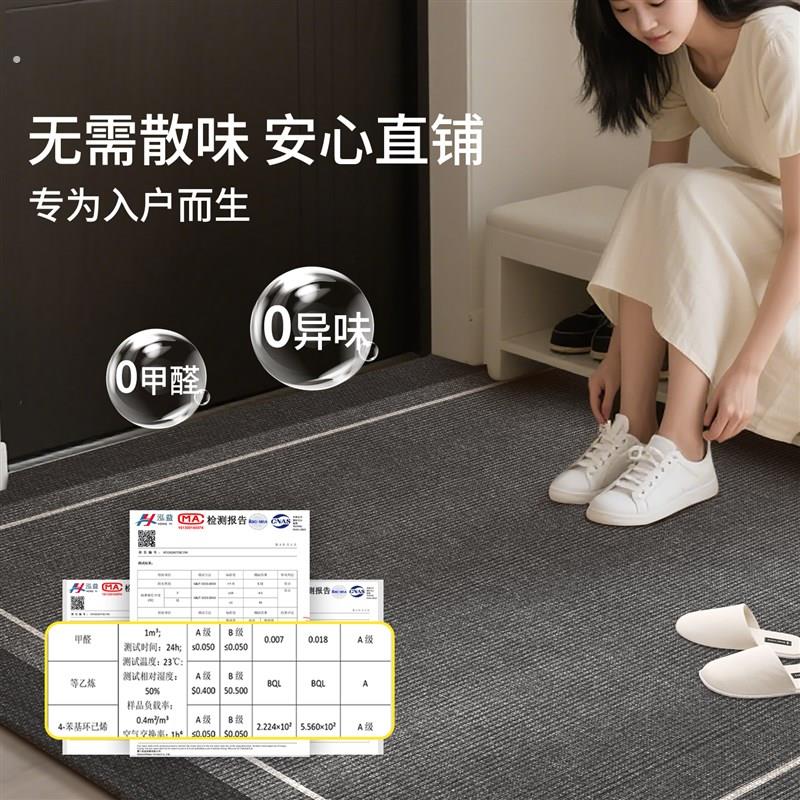 入户门地垫室外地毯2025新款可擦洗脚垫耐脏防滑可裁剪可定制