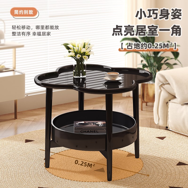 沙发边几可移动小桌子创意家用小茶几客厅迷你小圆桌床头侧边桌